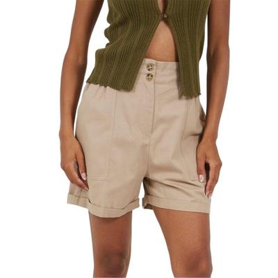 Womens/Ladies Paperbag Shorts