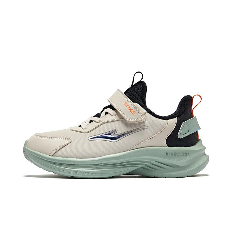 Huangxing Erke Kids Mingao Series Synthetic Leather Comfortable Fleece Wear-Resistant Warm Low-Top Kids Running Shoes Kids sneaker 65124421044-803