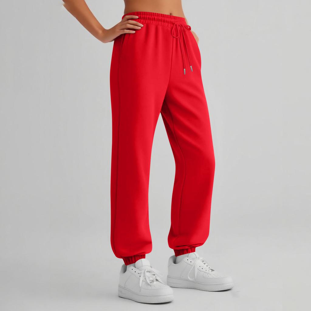 Womens Sweatpants With Pockets Solid Color