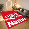 Custom Kansas City Chiefs Area Rug Living Room Nonslip Soft Carpet For Bedroom Game Playroom Sofa Office Home Decor Doormat Christmas Gift C10344