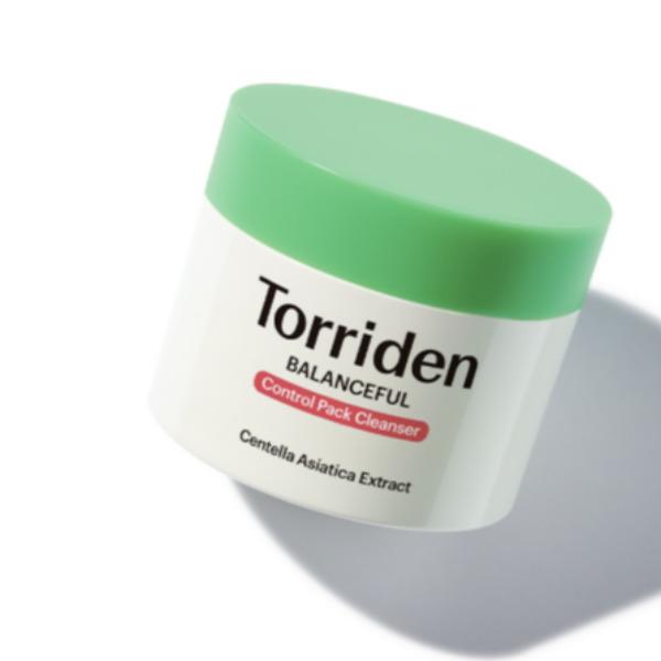 Toriden Balanceful Cica Pore Control Pack Cleanser – Soothing Pore Care (120g)
