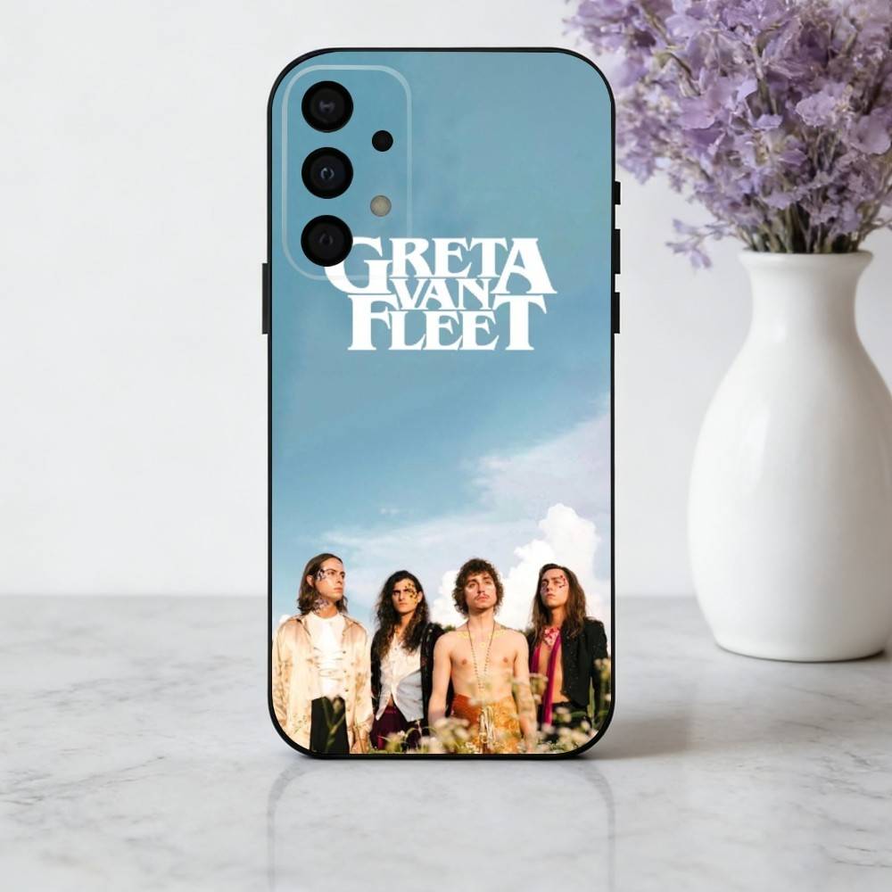 

Amazing G-Greta Van Fleet Band Phone Case For Samsung Galaxy A73,A72,A71,A70,A53,A52,A51,Others Soft Black Cover Samsung a51 4g