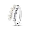 Waterdrop Ring S925 Silver Zircon Blue Stone Heart Ring Fashionable Women's Jewelry Party Wedding Gifts