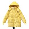 Meilade Women's Winter Korean Style Mid-Length Petite Down Cotton Coat - Thick Loose Fit Bread Jacket