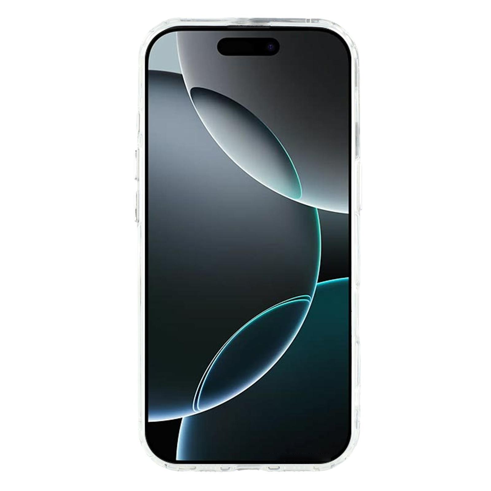 

For iPhone 16 Pro Case Star Mirror Series TPU+Acrylic Phone Back Cover As Shown A