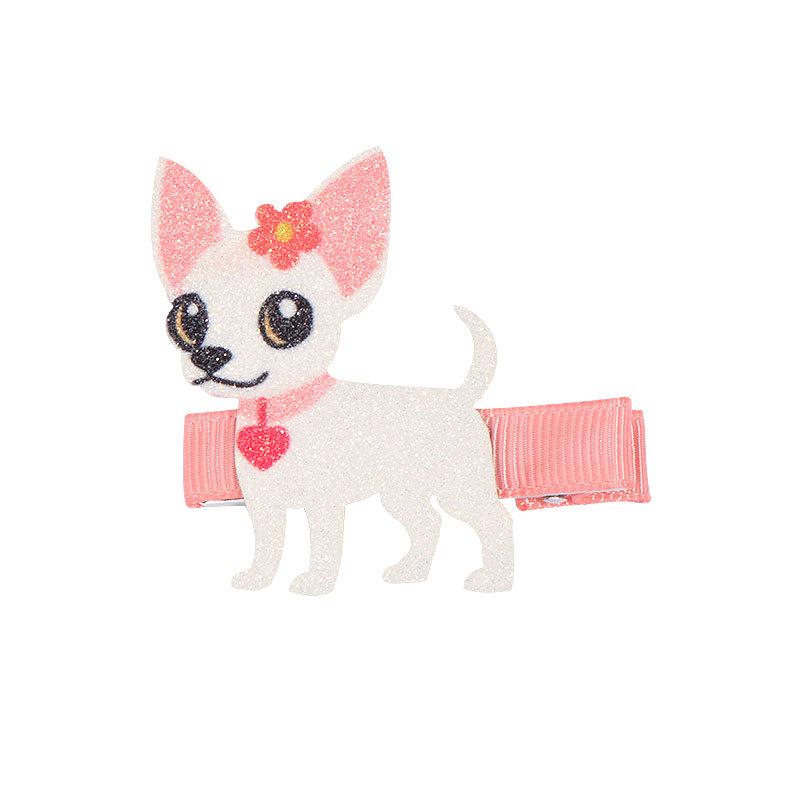 Summer Cartoon Pet Dog Hairpin: Super Cute Animal Parent-Child Holiday Hair Accessories for Babies