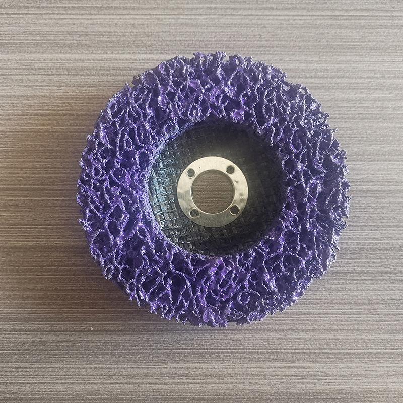 Rust Removal and Cleaning Wheel - Nylon Silicon Carbide Grinding Disc for Metal and Stainless Steel Polishing and Sanding.