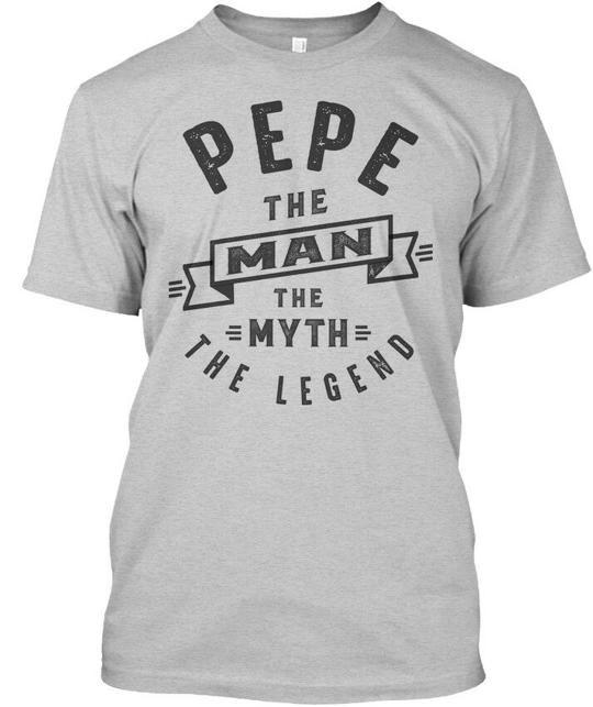 

Pepe The Myth Man Legend T-Shirt Made in the USA Size S to 5XL M