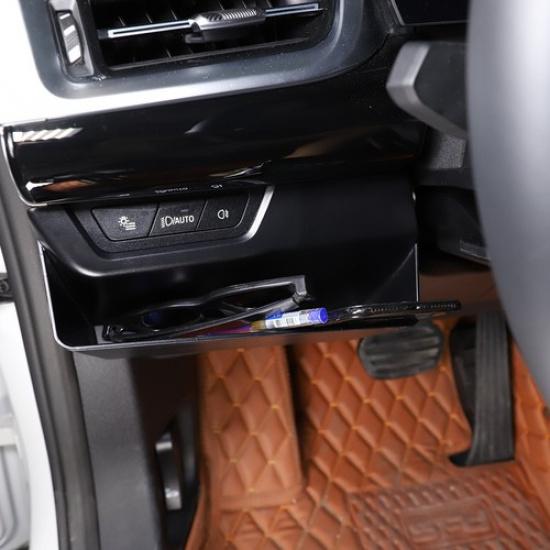 Steering Wheel Side Storage Box Phone Glass Organizer Holder for BMW X1 -24