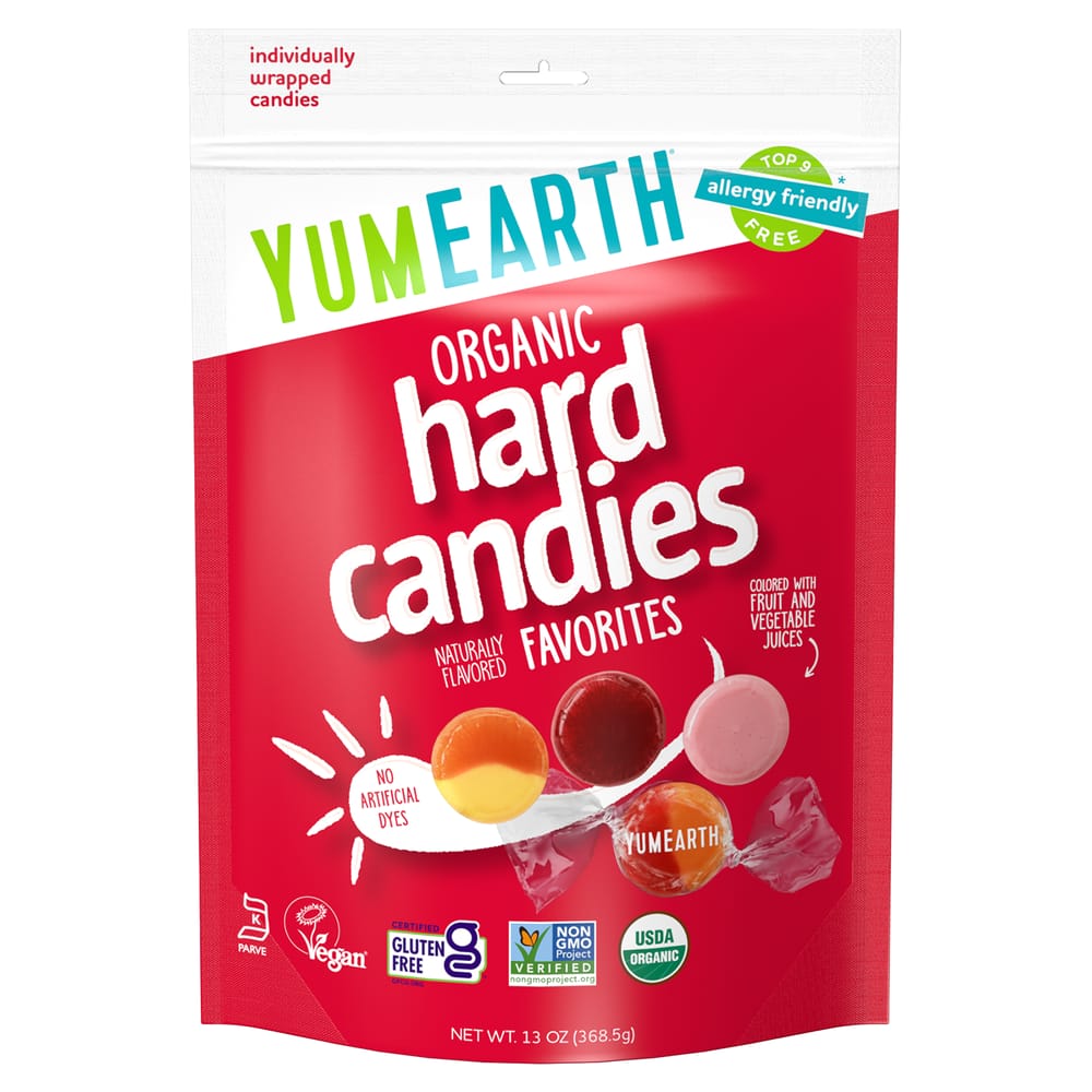 YumEarth Hard Candy Assorted Fruit Flavor 368.5g (13oz)