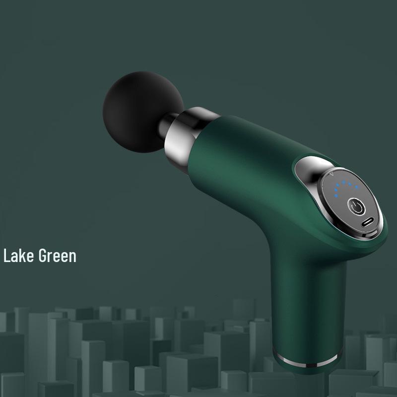 Electric Massage Gun with Heat and Extended Handle for Full-Body Relaxation