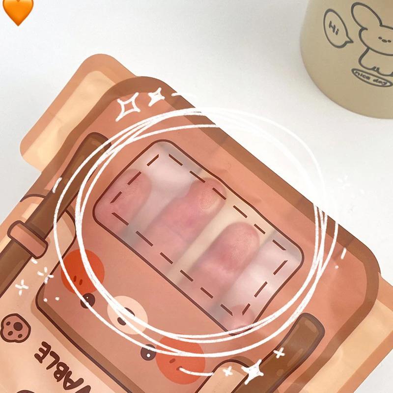 Cute Cartoon Schoolbag Shape Candys Packaging Bags Snack Cookie Storage Bag Children'S Day Birthday Sealing Bag