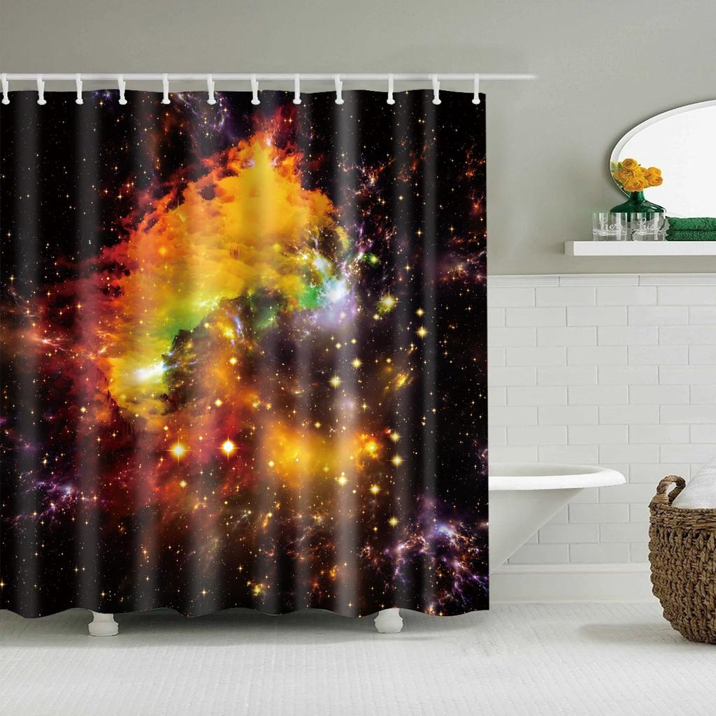 Personality Cartoon Shower Curtain Polyester Fabric Bath Curtain For The Bathroom Decorations Shower Curtains Bathroom Curtain