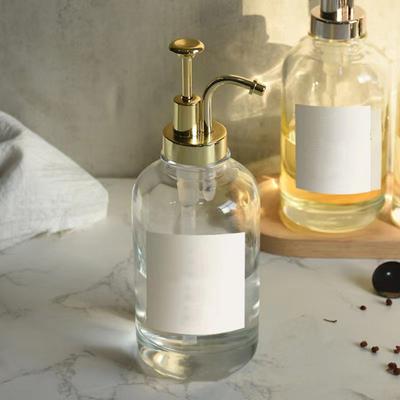 2 Stück 17 Unzen Kaffee Klarglas Sirup Spender Sirup Pumpe Flasche Cfee Bar Zubehör Shampoo