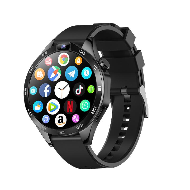 4G SIM Card Smartwatch Round Screen Card Phone Watch 1.85-inch Smart Watch Smart Watch Front And Rear Camera Heart Rate