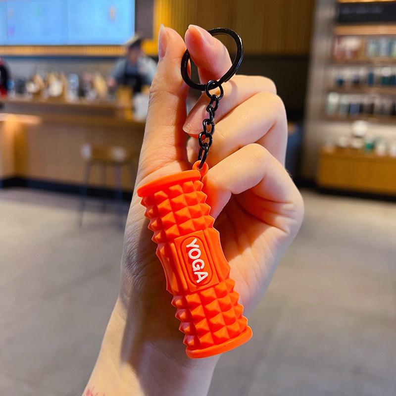 Portachiavi Manubrio Portachiavi Manubrio in Silicone Regali per Palestra Per Amanti della Palestra Regalo per Personal Trainer Ciondolo per Zaino Chiave Auto