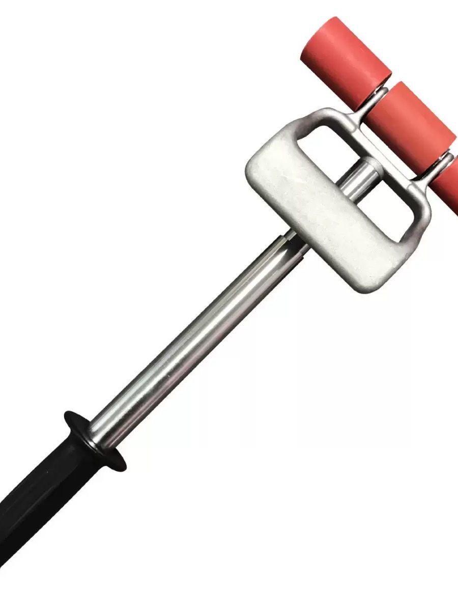 Extendable Dual-Use Wall and Floor Pressure Roller