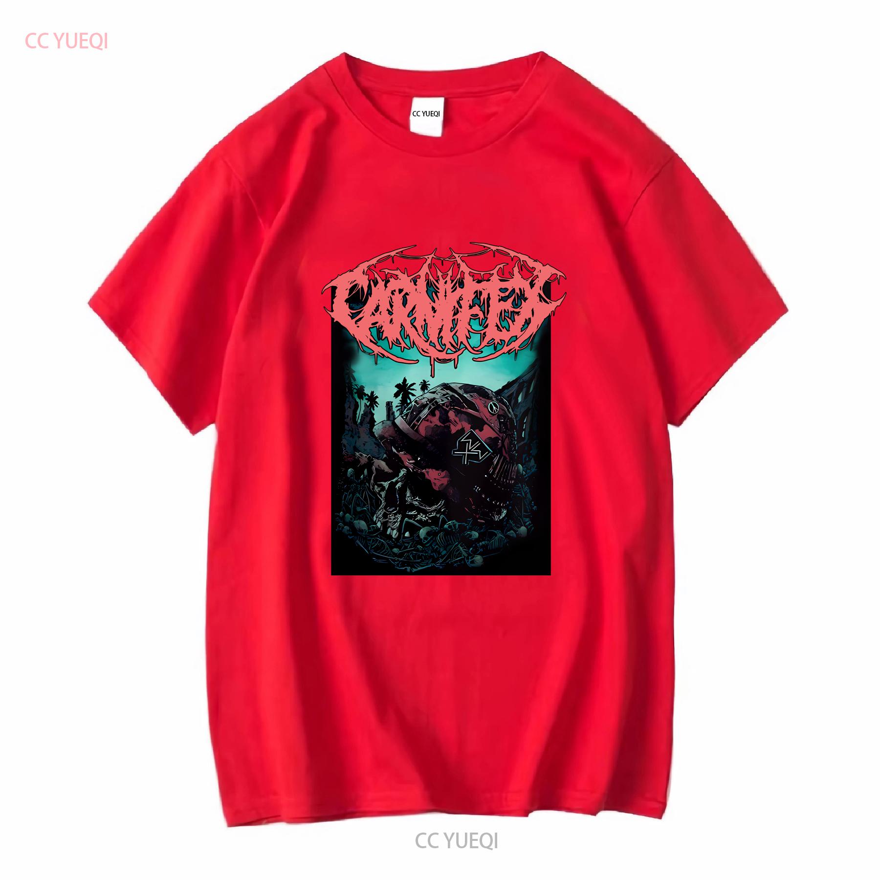 Carnifex Deathcore Band Born To Kill Concert Tour T Shirt Black Size S long or short sleeves vintage Washed Casual S