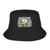 Invaders Zims Bucket Hat GIRthulhu Hawaii FisherUnisex Caps For Women Vintage Fishing Visor Hats Breathable Graphic CapBucket Hat
