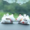 Car Ornament  Sleeping Lazy Cat Solar Decoration Creative Auto Cartoon  Lucky   DollCar Interior Styling