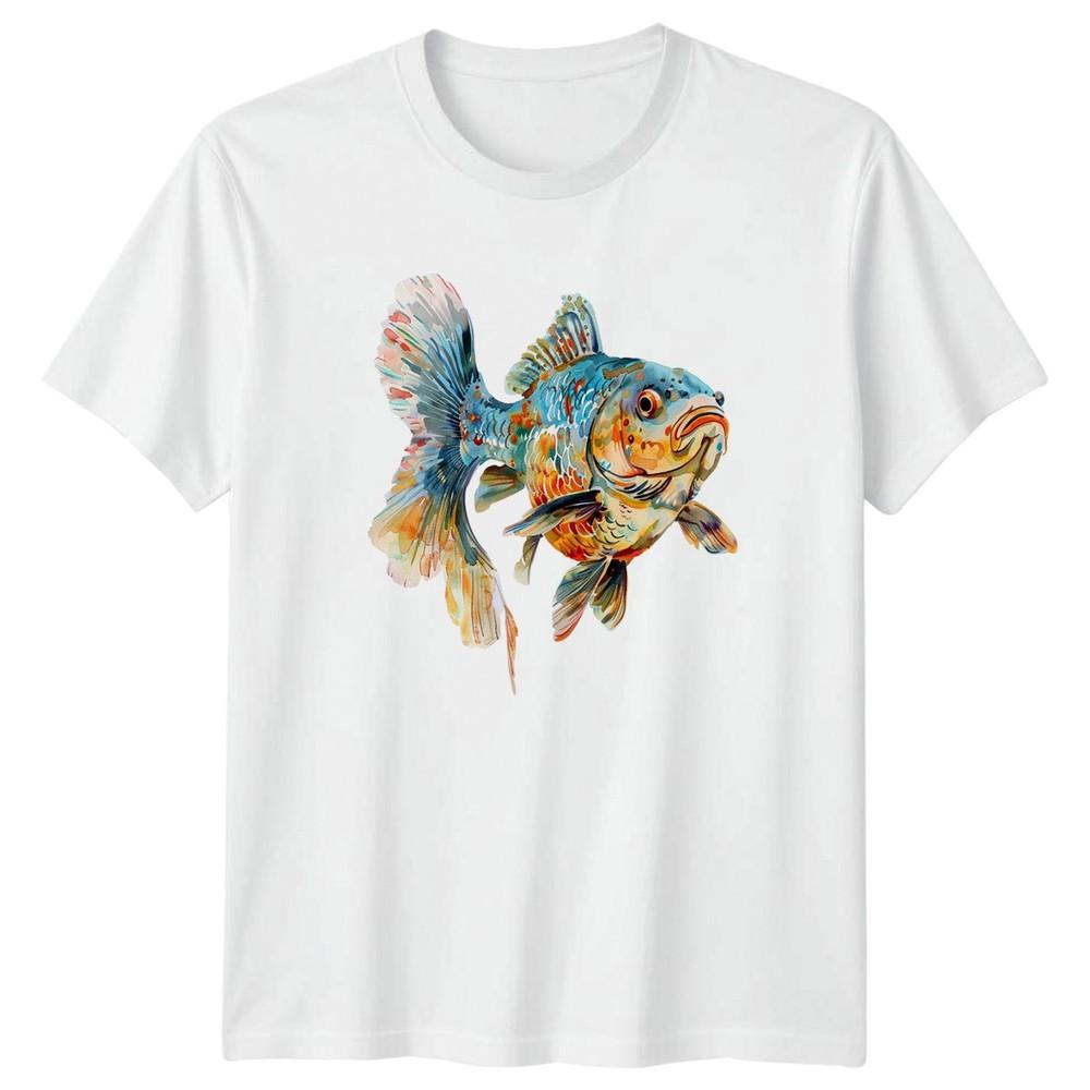 Beautiful Goldfish TShirt Aquatic Nature Gift For Him And Her S