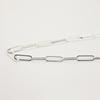 And My Jewelry SILVER925 Paperclip Unisex [Your Box] Necklace, Chain, 45cm,
