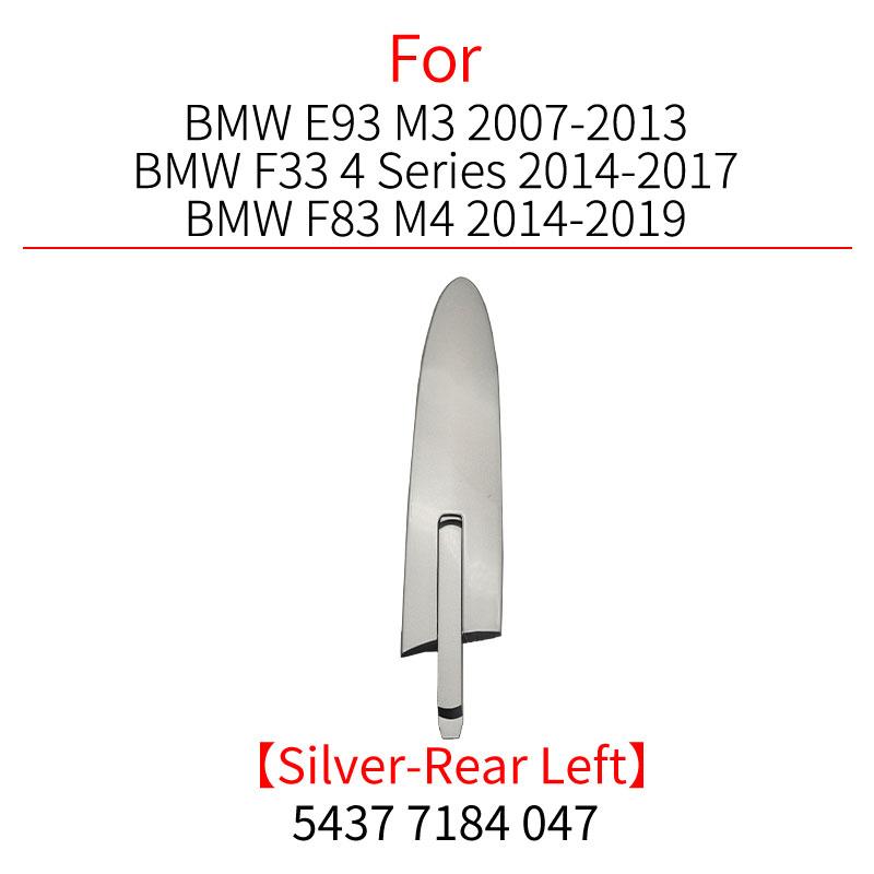 For BMW E93 F33 F83 Car Left / Right Hinge Covers Roof Convertible Trim strip Accessory For BMW M3 M4 4 Series 420 425 430