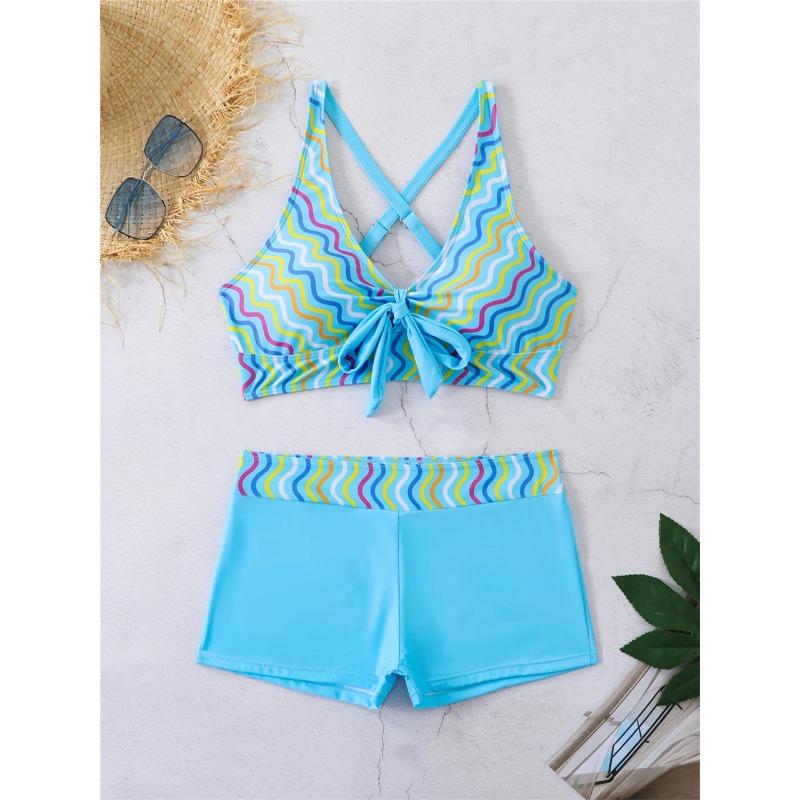 2026 High Waist Bikinis Women Sports Swimwear Print Bathing Suit Female Padded Beach Wear Bathers Swimming Swimsuit Summer