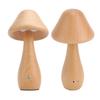 Wooden Mushroom Lamp 3000K 4000K 6000K Stepless Dimmable Touch Control 150 Degree Rotatable