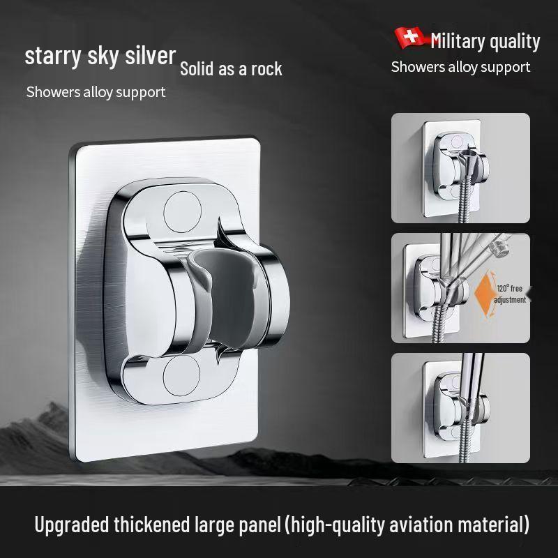 High-Pressure Handheld Rainfall Shower Head with Water Heater and Faucet