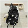 Junior High School Students' Schoolbags and Girls' New High Value Ins Wind High School Students' Lightweight and Large Capacity Backpacks