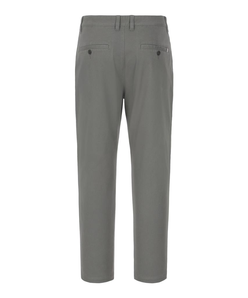 KULTE Brushed Tapered Spandex Chino Pants Khaki