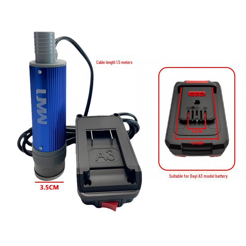 21V Portable Lithium Battery Agricultural Water and Oil Pump with Pure Copper Motor