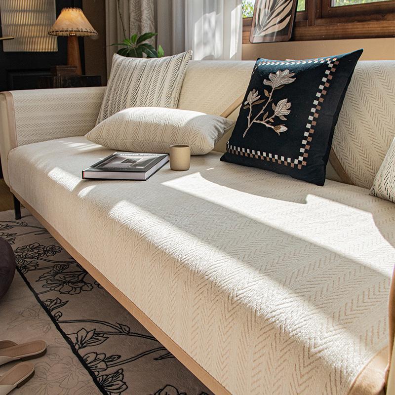 All Season Home Chenille Slipcover Funda Sofa Mat Non-slip Sofa Cushion Couch Sofa Covers Mat