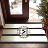 1PC Udinese Calcio Crest Rug Game Carpet, Floor Mat for Bedroom Living Room Entryway Rug, Home Decor Idea Gift for Christmas birthday