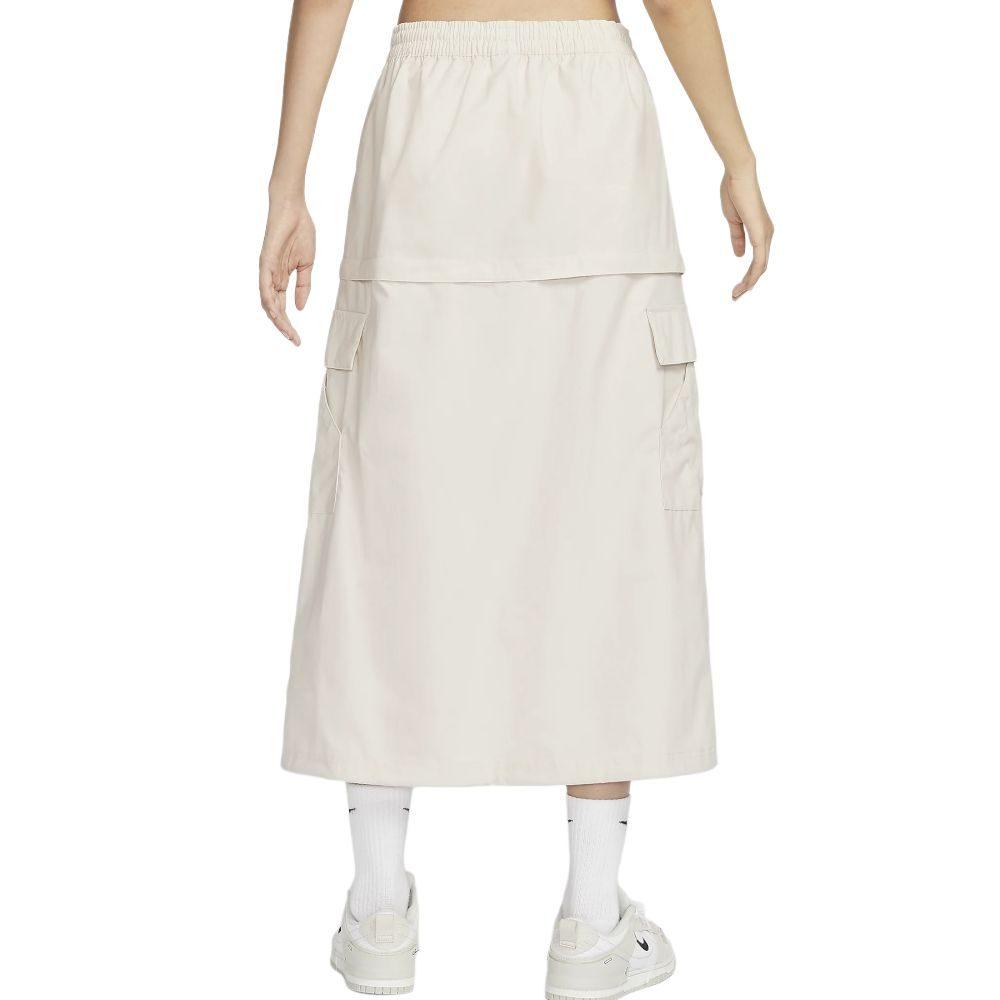 Nike Sportswear ESSENTIAL Casual Long Skirt Women's White FV7504-104
