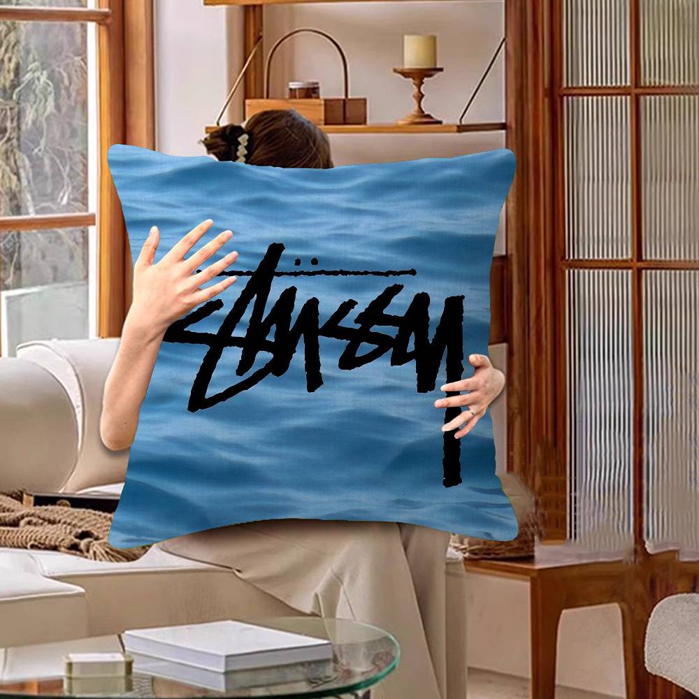 Zwart-Wit NO.8 Bil Kussen Kussenhoes Kussensloop Woonkamer Bank Huisdecoratie Op Maat