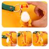 3D Epoxy Tyrannosaurus Rex Keychain Pendant - Creative Dinosaur Doll Accessory