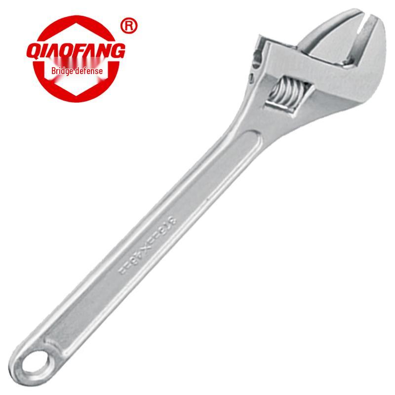 QIAOFANG 420 Stainless Steel Adjustable Wrench