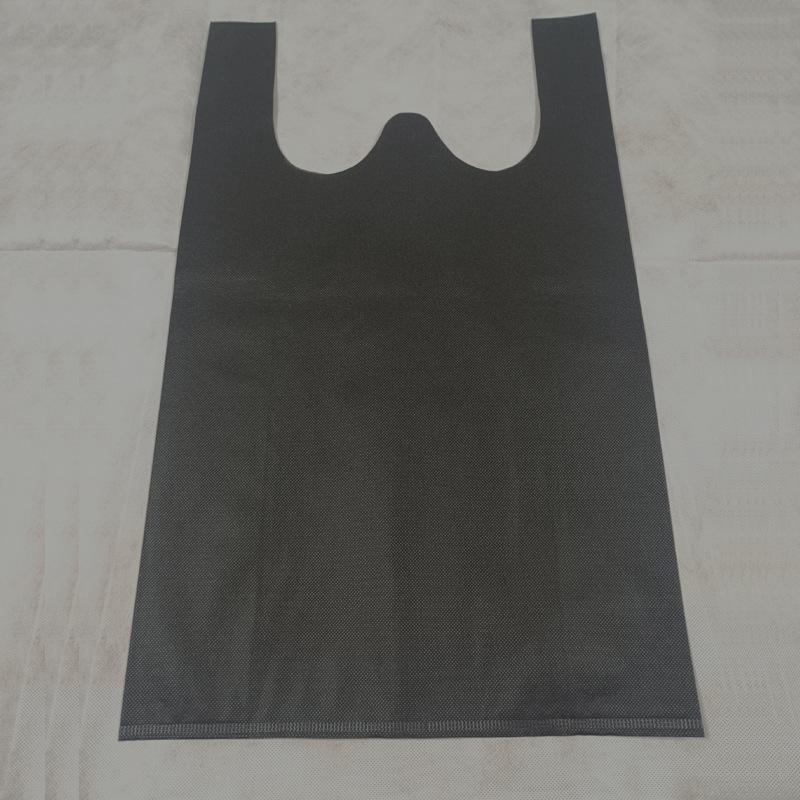 20pcs StoBag Non Woven Carrier T Shirt Bags Durable Reusable Bags for Party Food Takeout Gift Packing