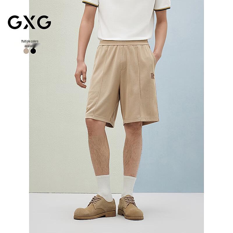 GXG Men s Two-Tone Ribbed Casual Shorts M