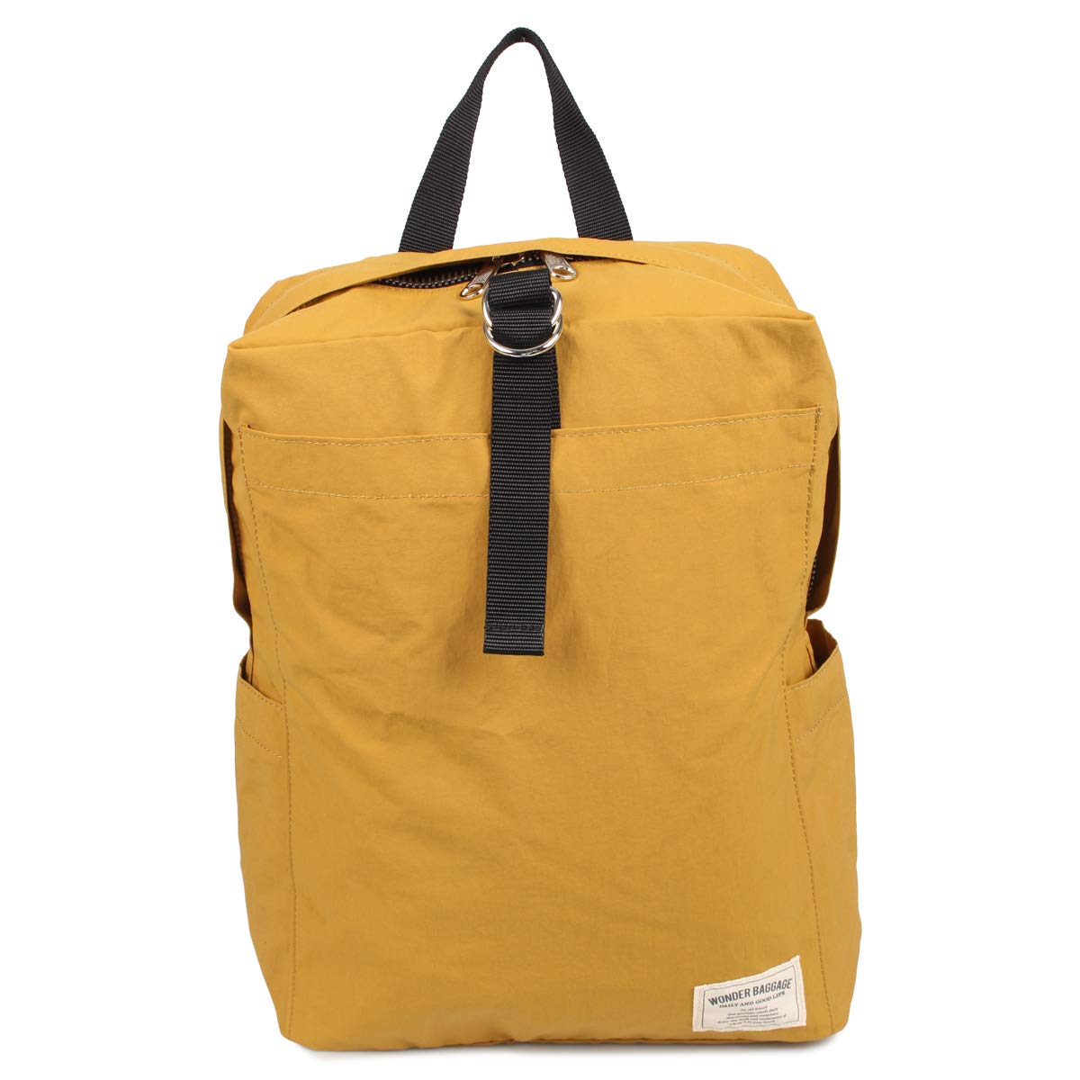 

WONDER BAGGAGE Рюкзак Водоотталкивающий SUNNY RELAX BAG Горчичный