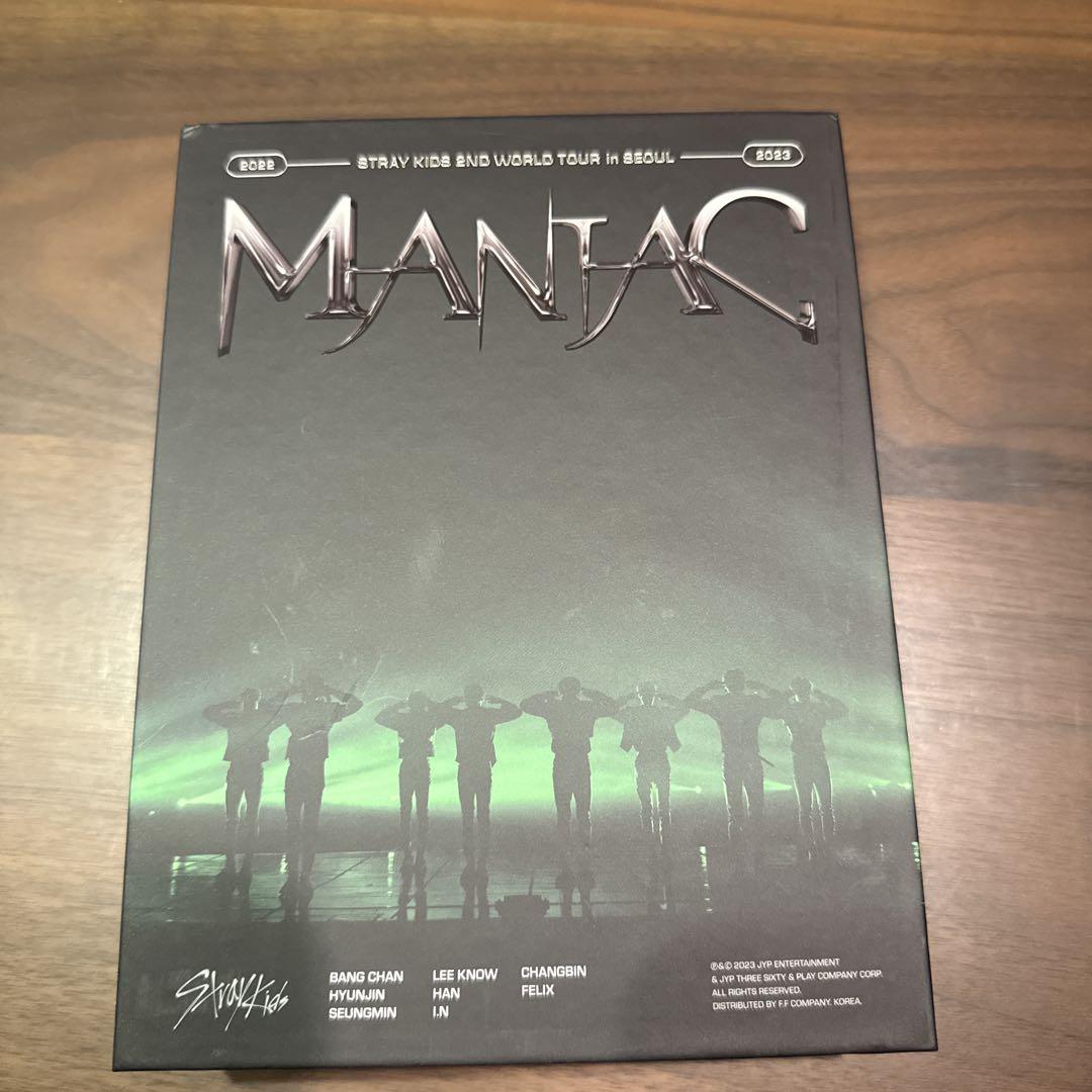 

[USED] STRAY KIDS MANIAC DVD 3-disc set