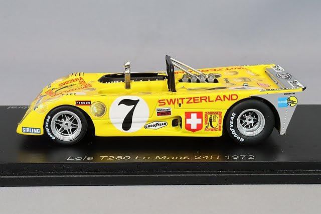 Spark Lola T280 1972 Le Mans 24H 1/43 #7 H.d.Fierlant/G.Larousse/J.Bonnier/M.Cabral/J.d.Bagration
