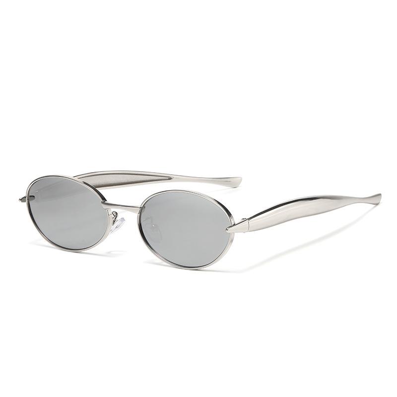 Advanced Oval Sunglasses Better Quality Small Frame Metal Glasses Fashion Sunglasses That Block Uv Rays More Suitable For Women