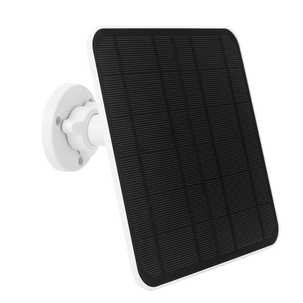 5V 6W Solar Panel IP65 Waterproof Camera Solar Panel 9.8 Ft Charging Cable 360°Adjustable Mounting for Eufycam 3/3C/2/2C/2 Pro