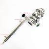 2" (51mm)OD64 Sight Glass Rectification Module Set With Condenser And Thermowell Nipple  For Distillation,SS304