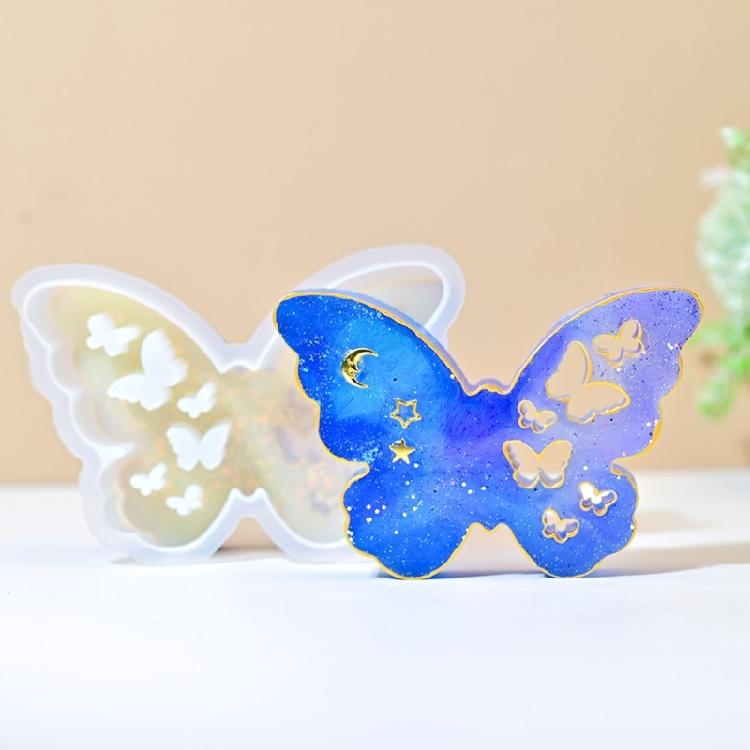 Handmade Silicone Molds Plasters Molds Butterfly Candle Molds Ornament Molds Casting Molds Epoxy Resin Molds