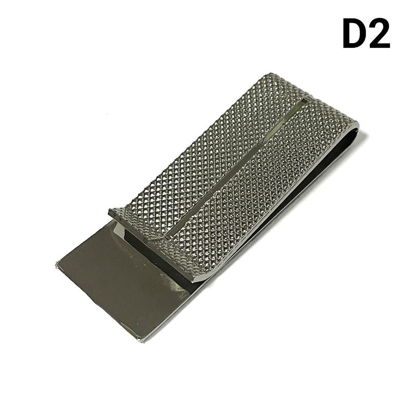 Fashion Stainless Steel Money Clip - Compact Cash And Credit Card Holder Metal Clip Wallet Id Card Clip