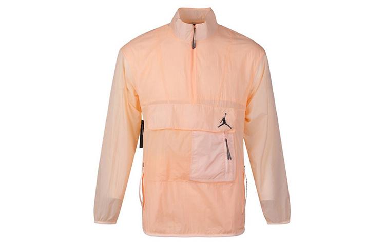 Куртки Jordan Мужские Розовые С воротником-стойкой Умеренные Другие AJ1070-814 XXL